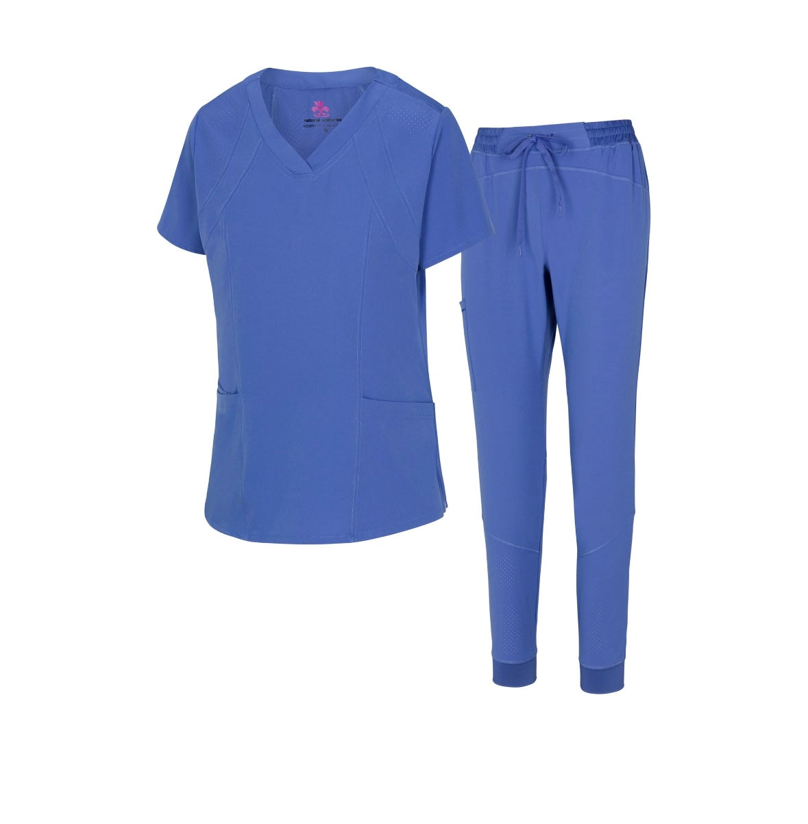 Woman's Cool Stretch Jogger Scrub Set