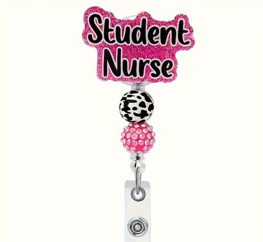 STUDENT Nurse Badge Reel