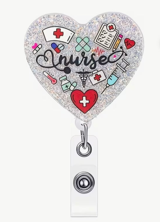 Nurse Badge Reel
