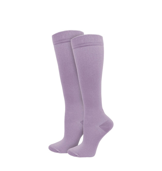 Solid Lavender Compression Sock