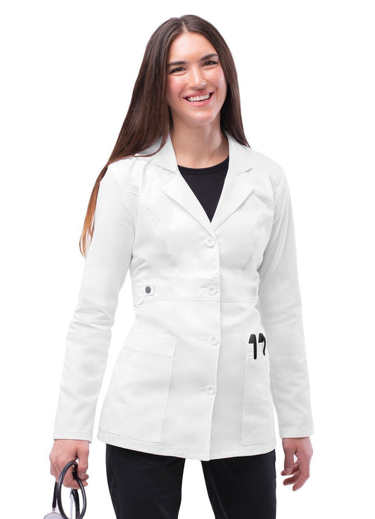 Women's 28" Tab Waist Lab Coat